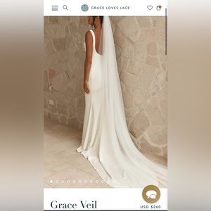 Grace Loves Lace “Grace” Long Veil
